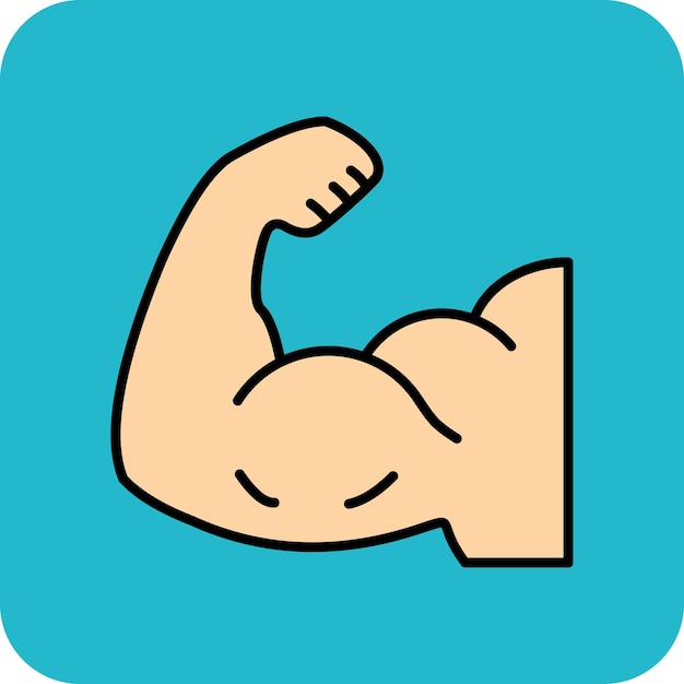 Vector biceps icon