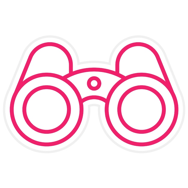 Bicoculars van het leger Icon Style
