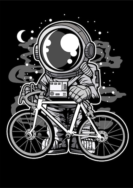 Bicycle Astronaut