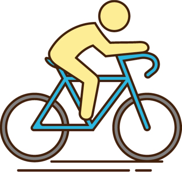 Bicycle fitness exercise