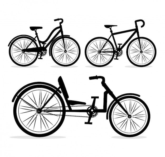 Vector bicycle lifestyle design