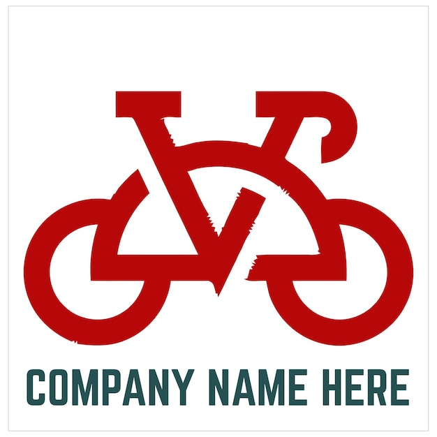 Vector bicycle logo