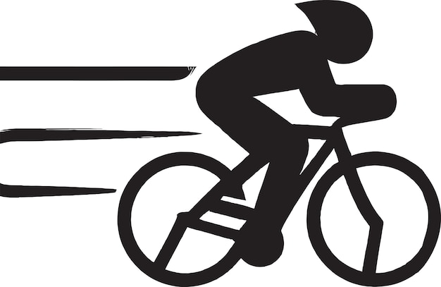 Bicycle Race Start Vector Icon