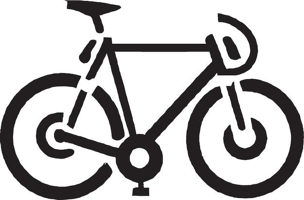 Bicycle Racing Vector Graphic