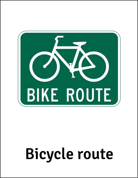 Bicycle route