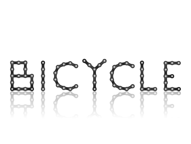 Bicycle text