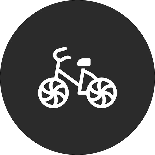 Bicycle vector icon illustration of Transport iconset