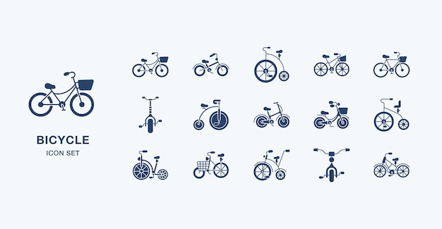Icona vettore bicicletta