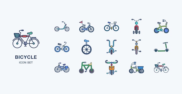 Bicycle vector icon