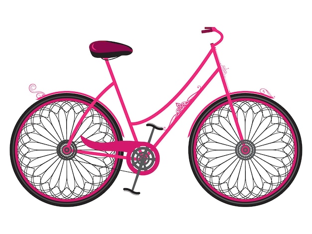 Bicycle Vector and illustration.