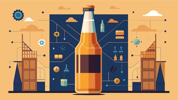 Vector bier vector grafiek illustratie eps bronbestandsformaat verliesloze schaal ikonenontwerp