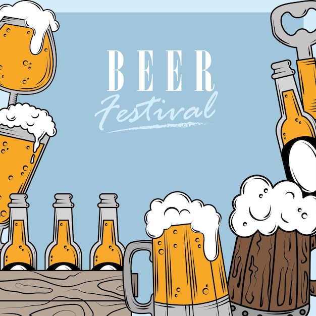 Bierfestival advertentie