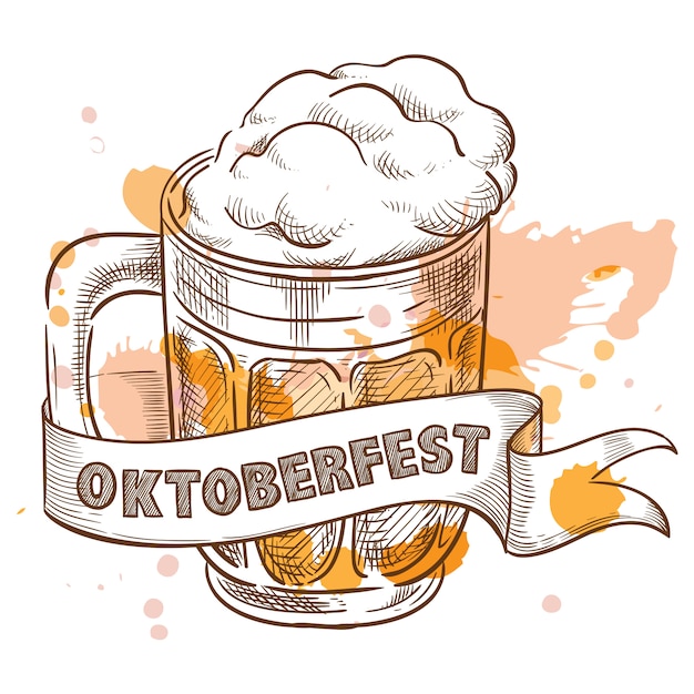 Bierpul voor oktoberfest