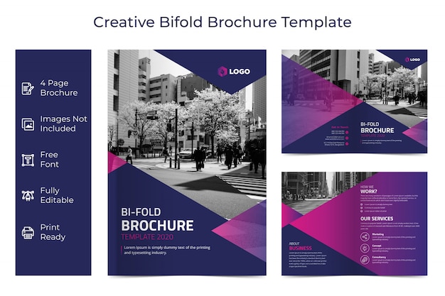 Modello brochure - bifold