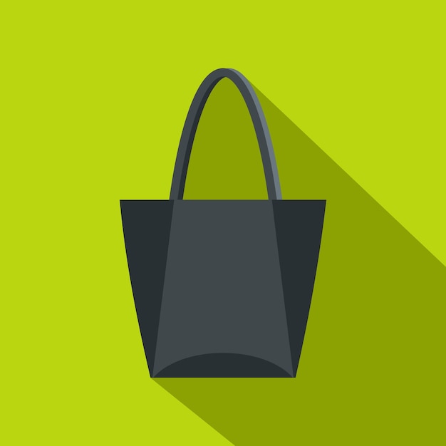 Big bag icon flat illustration of big bag vector icon for web