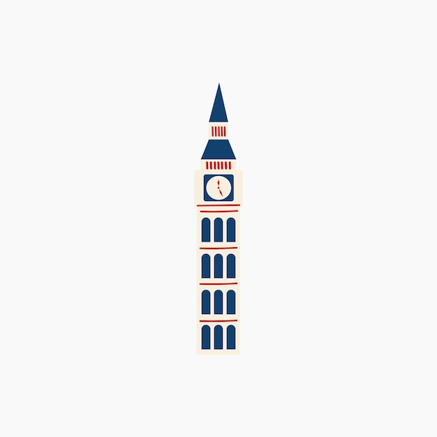 Big ben illustratie