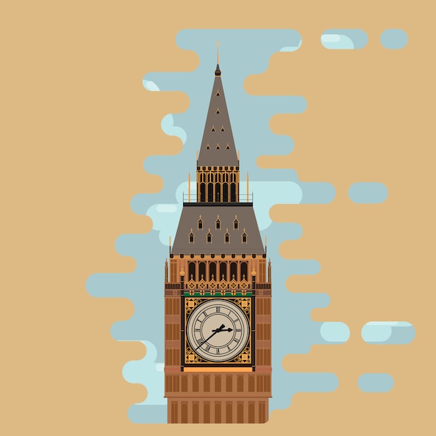 Vector big ben