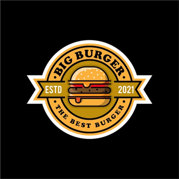 big burger logo design