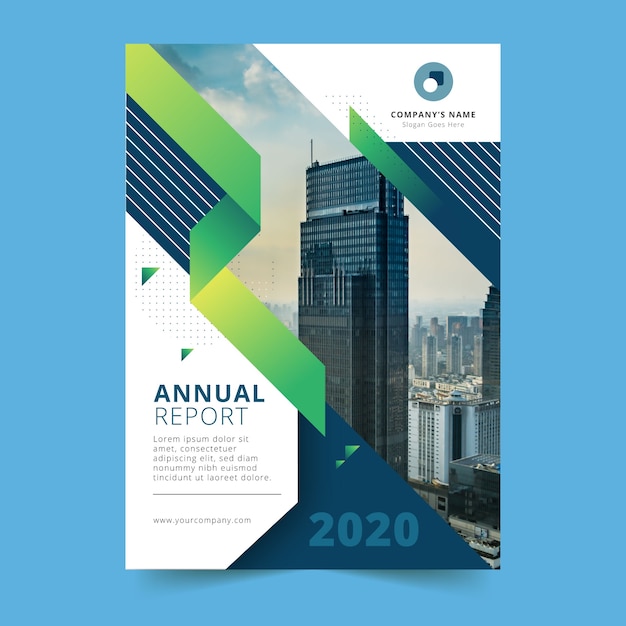 Big city building annual report template