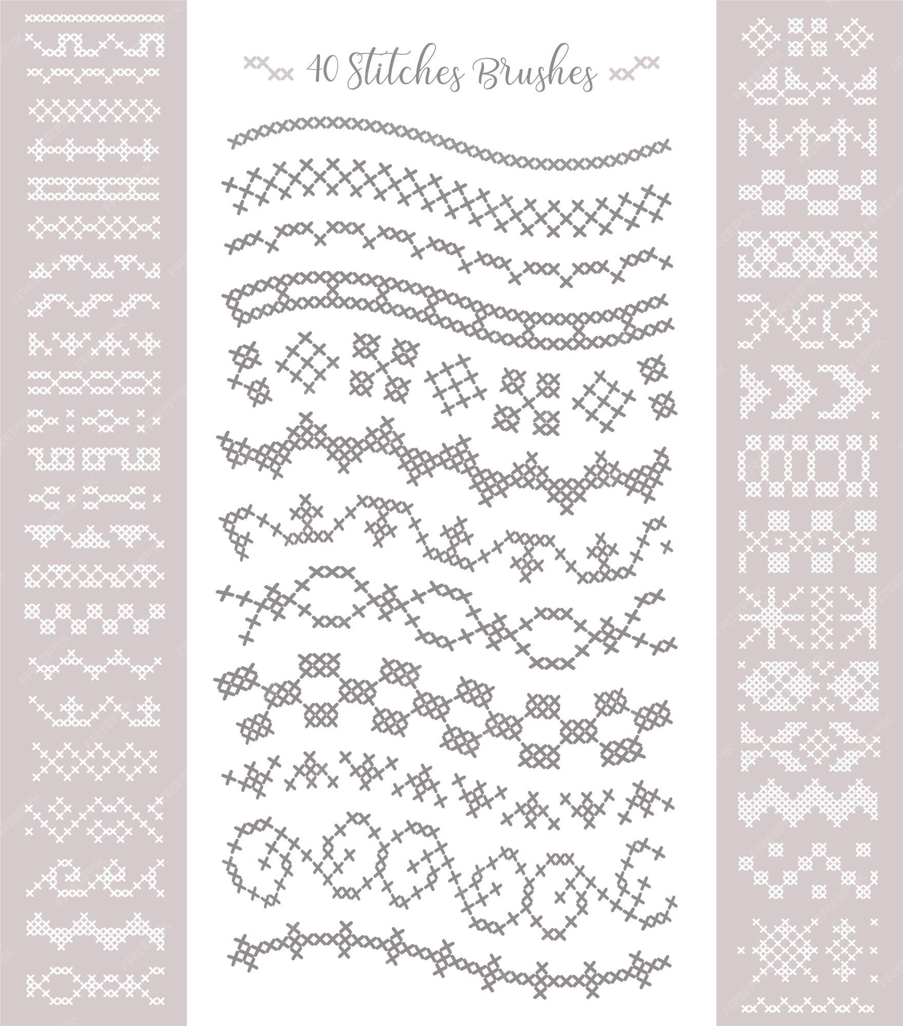 40 Mandala Brushstrokes Practice Pattern Sheets