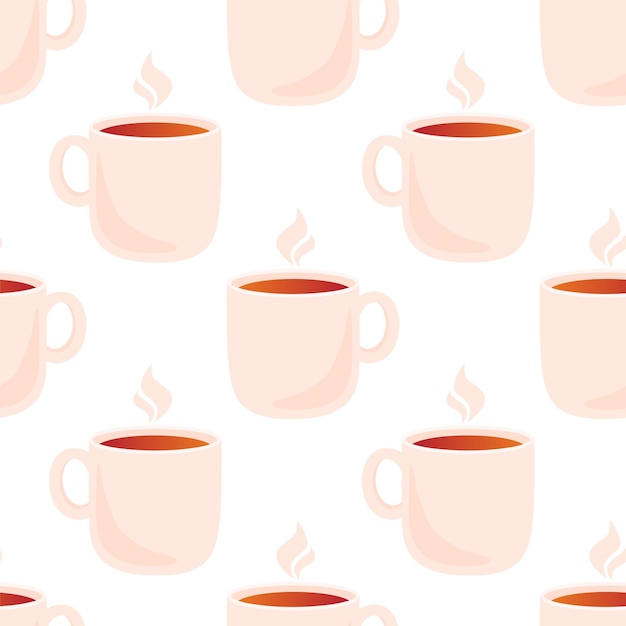 Big cup of tea pattern