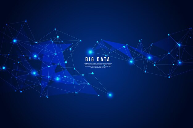 Big Data abstract background