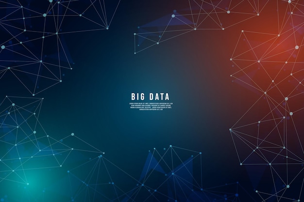 Big Data abstract background