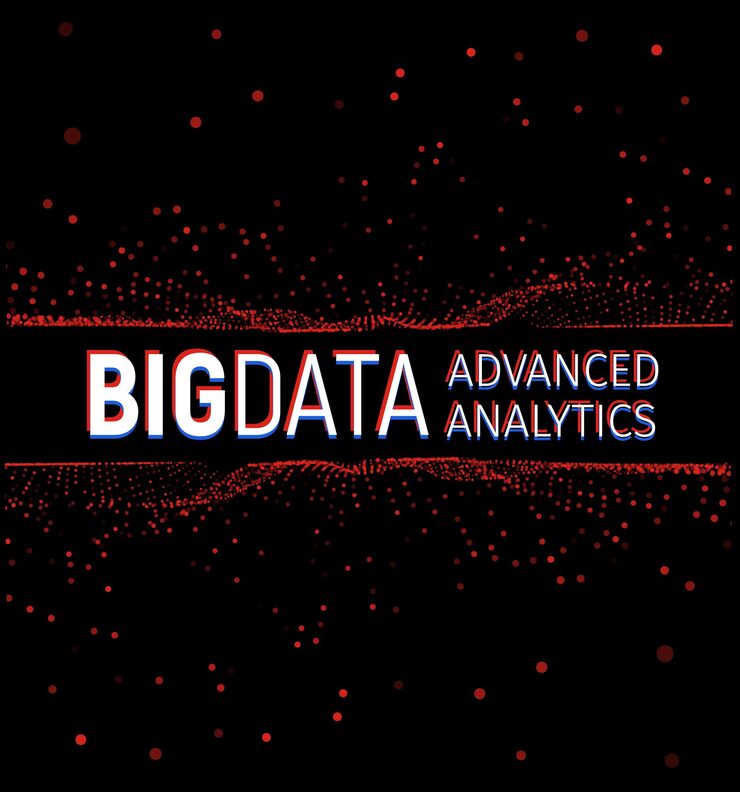 Vector big data abstract vector visualization lines and dots array big data connection complex graphic fractal element background vector illustration