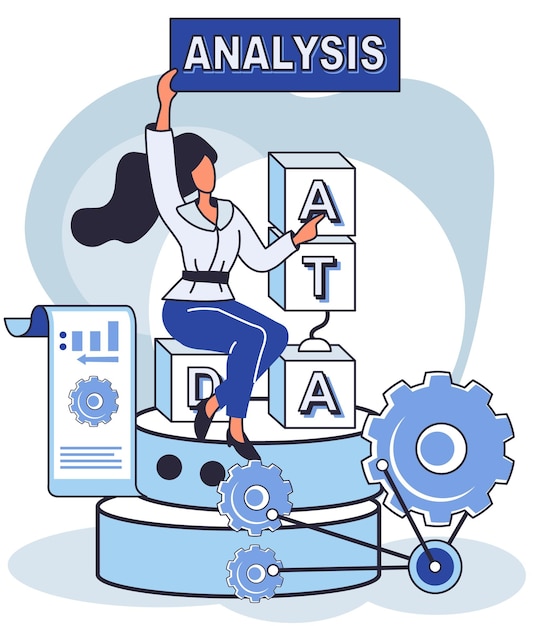 Big data-analyse Proces van het analyseren van complexe gegevensbronnen voor effectieve metafoor voor zakelijke beslissingen