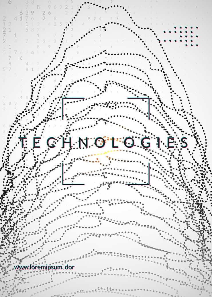 Vector big data background. digital technology abstract concept. artificial intelligence and deep learning. tech visual for system template. futuristic big data background.