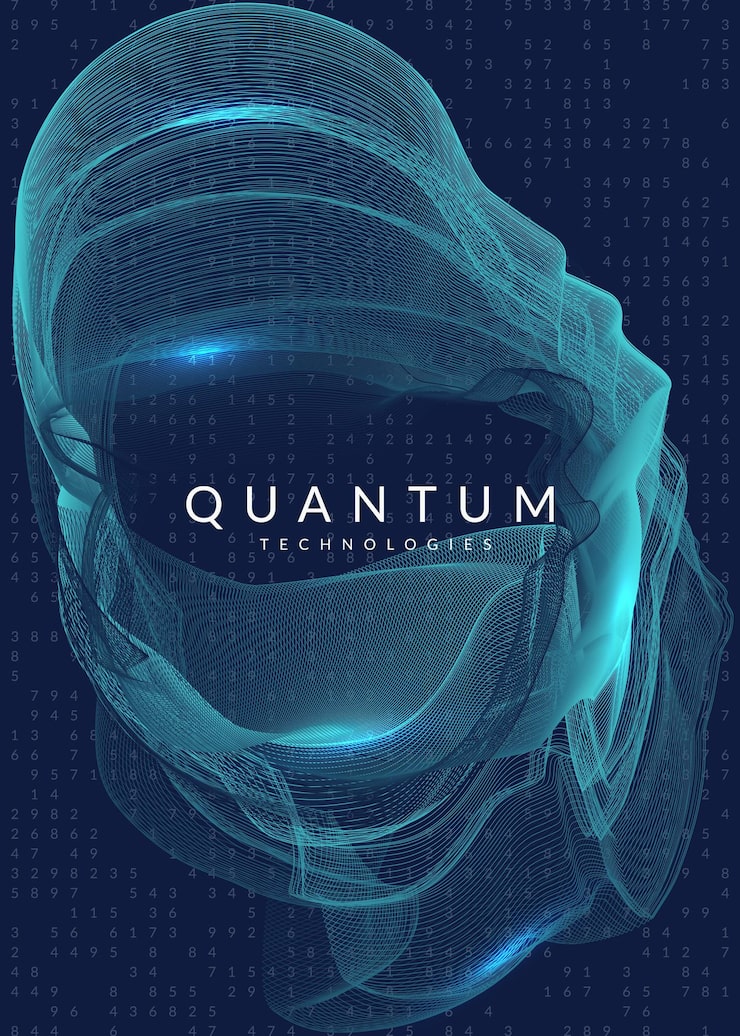 Vector big data background. technology for visualization, artificial intelligence, deep learning and quantum computing. design template for computing concept. fractal big data backdrop.