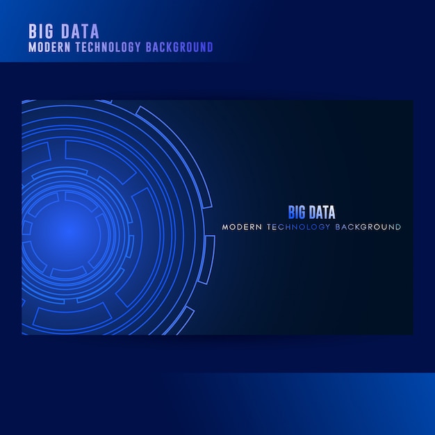 Vector big data-concept achtergrond