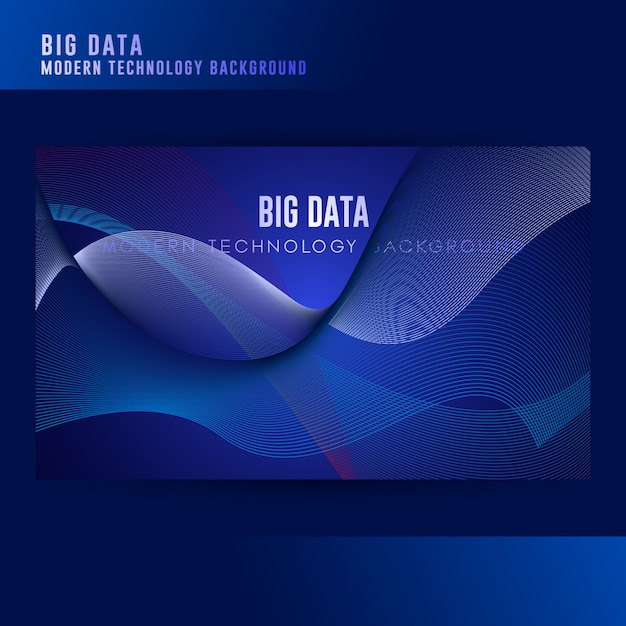 Big data-concept achtergrond