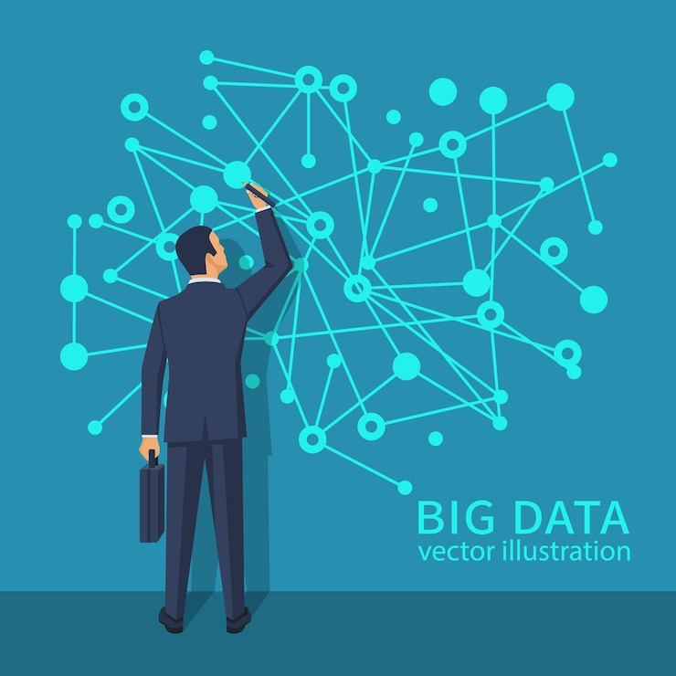 Vector big data concept