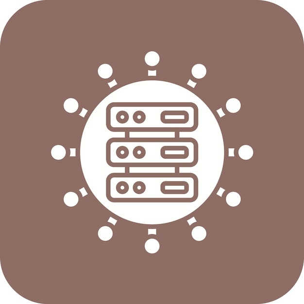 Big Data icoon vector afbeelding Kan worden gebruikt voor Data Analytics