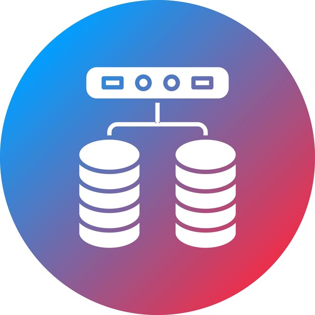 Big Data icoon vector afbeelding Kan worden gebruikt voor Web Marketing