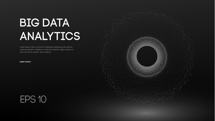 Vector big data visualization background 3d big data connection background cyber technology ai tech wire network futuristic wireframe data visualisation vector illustration artificial intelligence