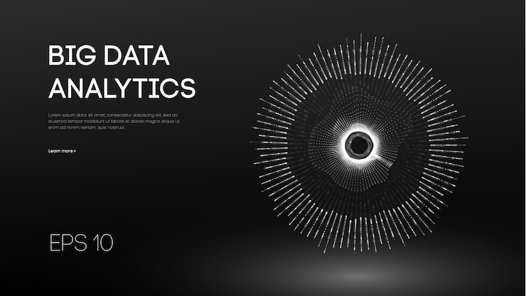 Vector 大数据可视化 背景 3d 大数据连接背景 网络技术 ai 电线网络 未来电线框架数据可见化 矢量插图 人工智能