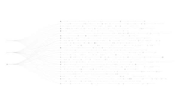 big data visualization social network financial analysis of complex databases data mining vector technology background information analytics concept