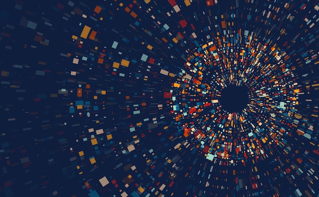 빅 데이터 시각화 복잡한 데이터베이스의 소셜 네트워크 재무 분석 데이터 마이닝 벡터 기술 배경 정보 분석 개념