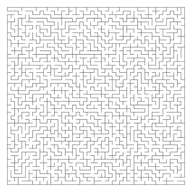 Big difficult maze