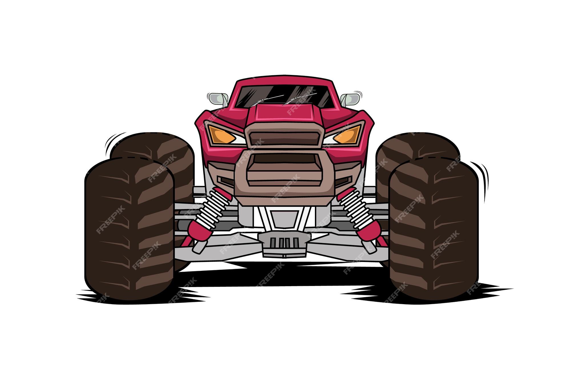 Monster Truck Cartoon Images - Free Download on Freepik