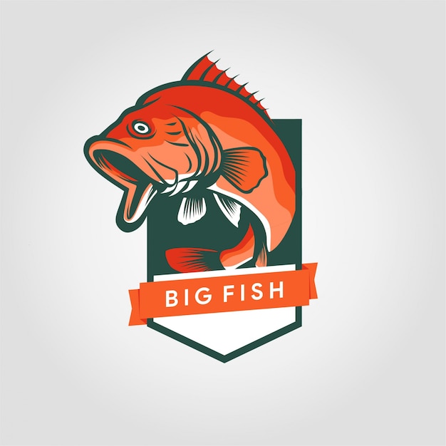 Vector big fish