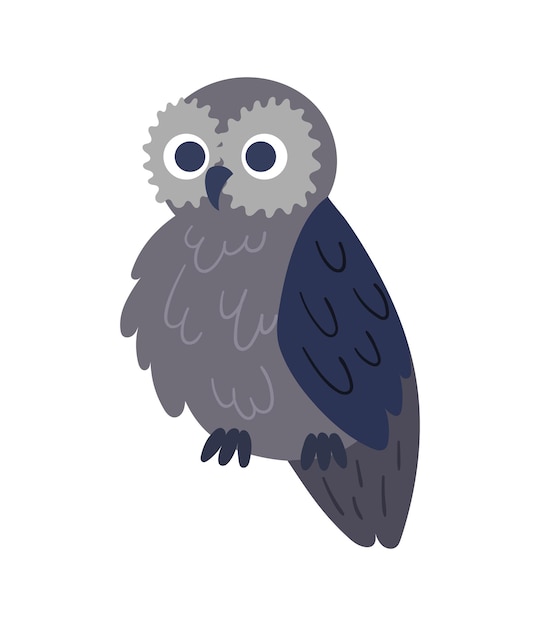 Big gray owl