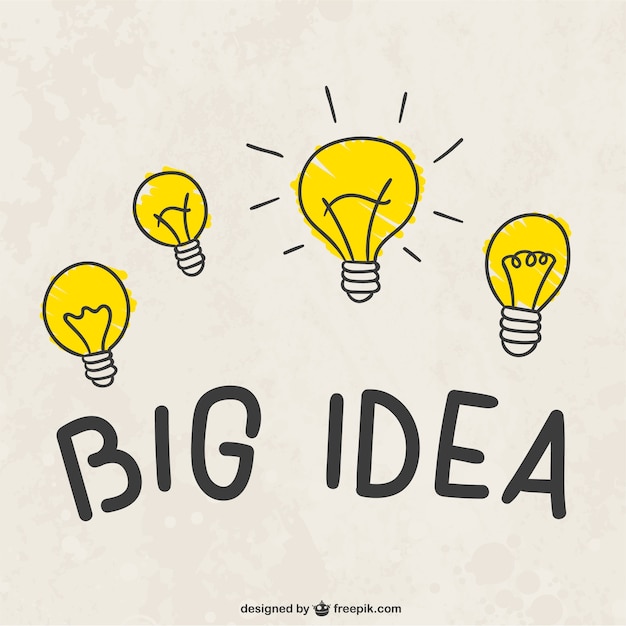 Big idea light bulbs