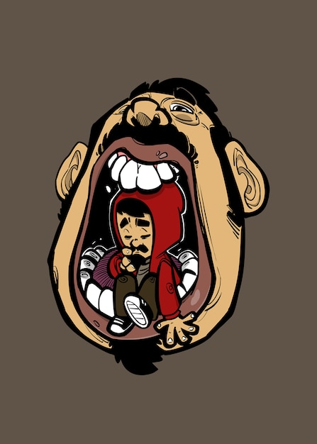 The Big Mouth Illustration