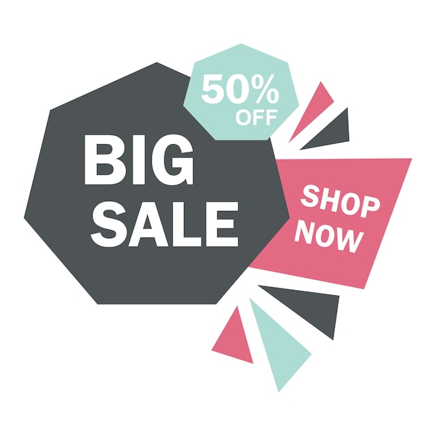 Значок big sale badge