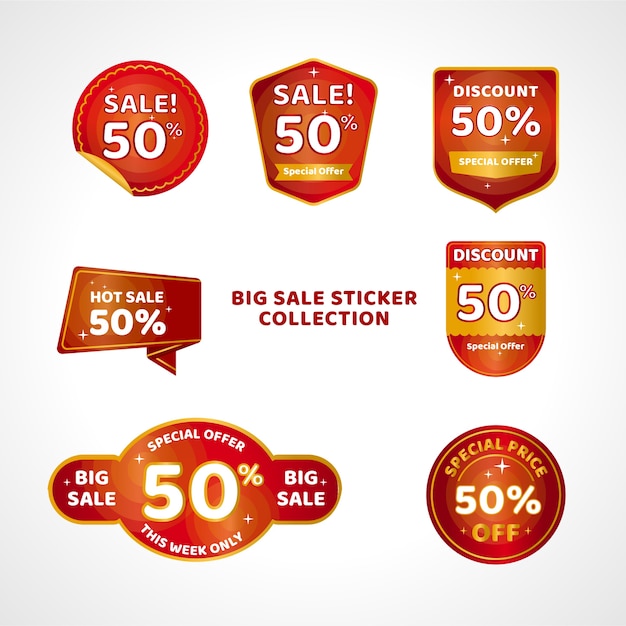 Big Sale Badges-collectie