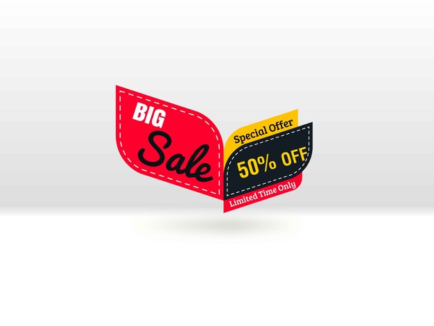 Vector big sale banner