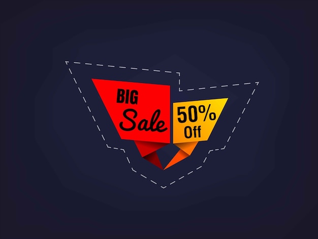 Vector big sale banner